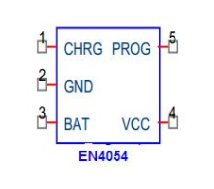 英锐恩科技锂电池充电控制芯片脚位封装定义图
