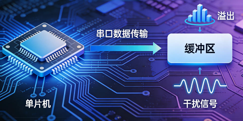 单片机串口通信中出现丢包或缓冲区溢出原因分析 单片机串口通信中出现丢包或缓冲区溢出原因分析